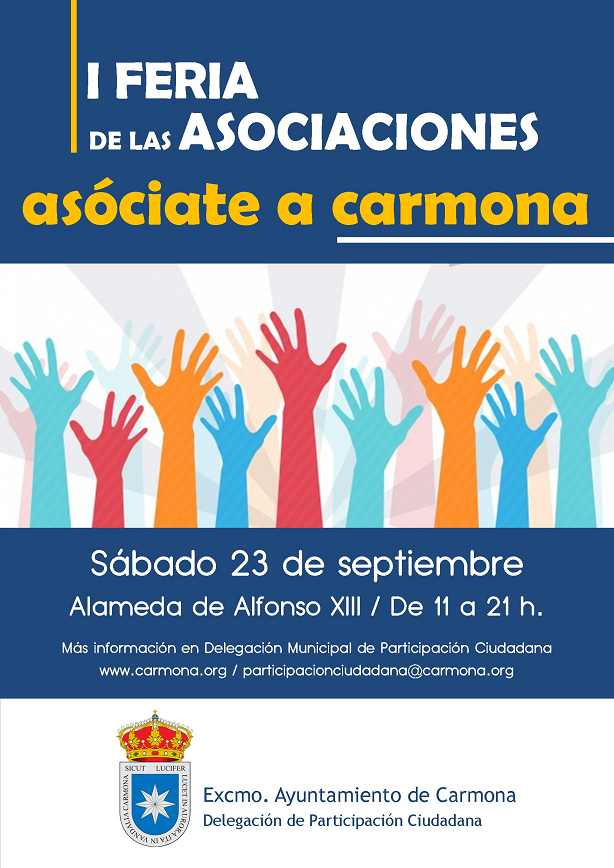 1 Feria de las Asociaciones “Asociate a Carmona”. Carmona ( Sevilla )
