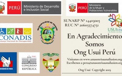 Ong Usui Peru. Fusión etnias y culturas discapacitadas